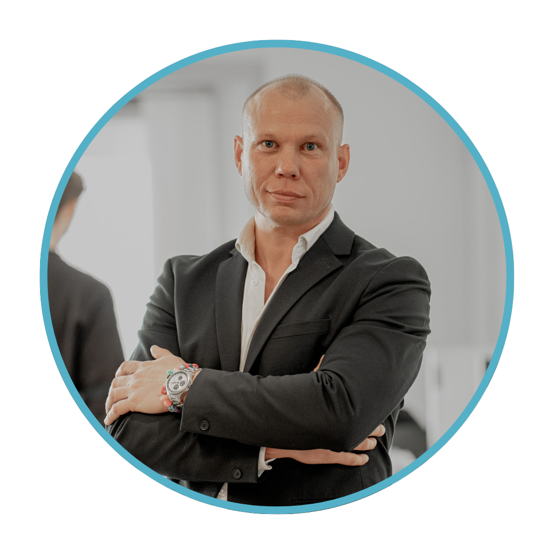 Portræt af Jonas V Jensen CEO
